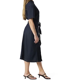 LV PATCH PCKT DRESS - FRENCH