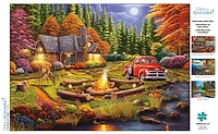Buffalo Games Days to Remember Evening at Camp 500 Piece Jigsaw Puzzle