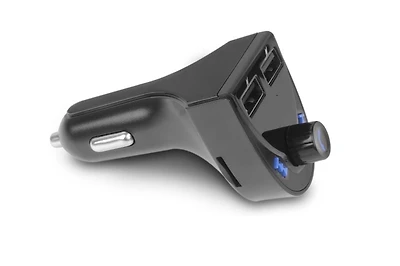 Aluratek Bluetooth Audio Receiver and FM Transmitter, Hands-Free Call