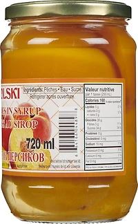 Wokski Peaches in Syrup