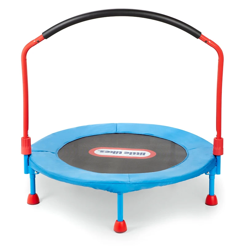Little Tikes Easy Store 3 ft Trampoline, Easy to store