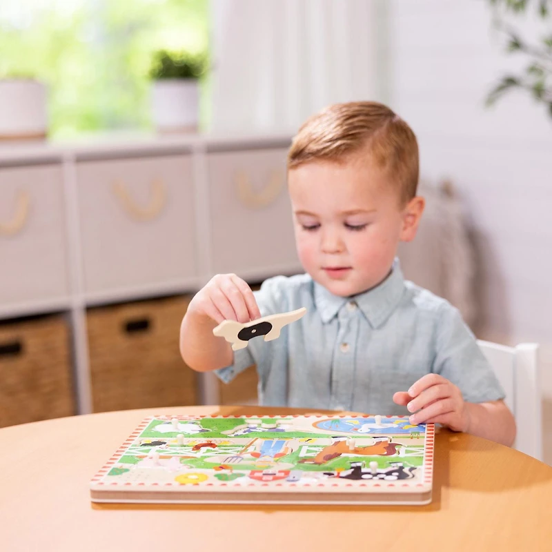 Melissa & Doug Casse-tête sonore de la ferme Old MacDonald