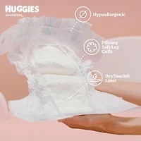 Huggies Overnites Nighttime Baby Diapers, Mega Colossal Pack, Sizes: 4-7, Sizes: 4-7 | 100-60 Count