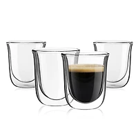 Verres Isothermes à Double Paroi Javaah - 2 oz - Ensemble de 4