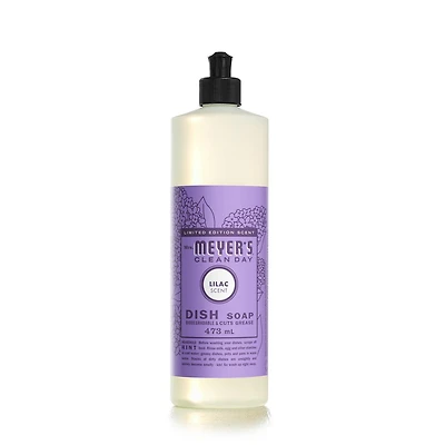 Mrs. Meyer's Clean Day Dish Soap, Dishwashing Liquid, 473ml, Lilac