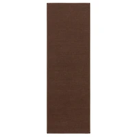 Tapis de couloir uni de la collection Oscar, 20 po x 59 po