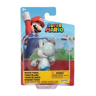 Nintendo, Yoshi blanc, Figurine 2,5 pouces