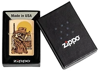 Zippo Wild West Skeleton Design (48519)