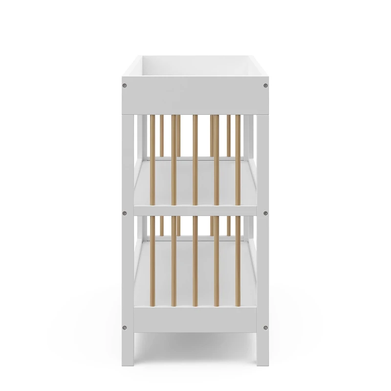 Graco Teddi Changing Table, White with Driftwood