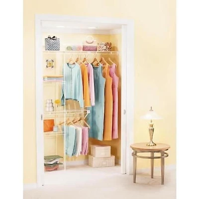 Rubbermaid 3-5ft Complete Closet Kit
