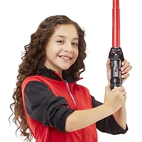 Star Wars Lightsabler Squad, sabre laser Darth Vader à lame rouge extensible, accessoire de déguisement, jouet pour enfants, à partir de 4 ans