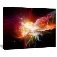 Design Art Elegance of Nebulae Canvas Print