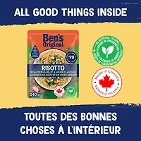 BEN'S ORIGINAL Risotto Roasted Garlic & Herb Flavour, 240g Pouch, Ben's Original Garlic Risotto