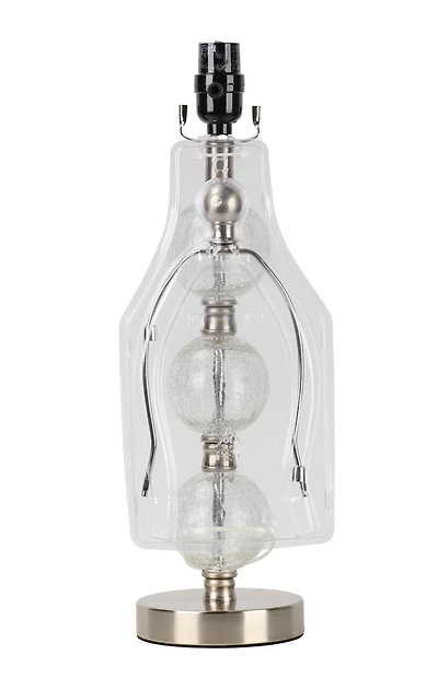 3 stacked crackle ball base