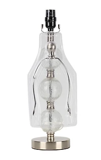 3 stacked crackle ball base