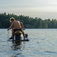Blue Dog Marine Kit d'ancrage PWC de 3,5 LB, corde d'ancrage à grappin de 25 pieds, kit d'ancrage pliable portable pour kayak, canoë, SUP, gonflables ou petits bateaux