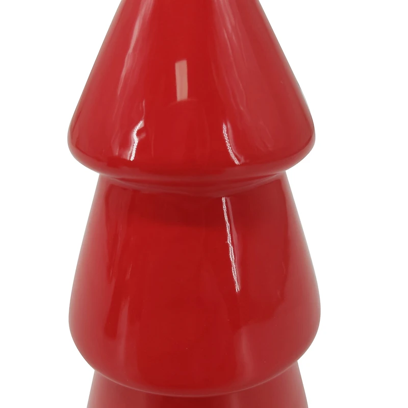 Holiday Time Glad Tiding Red Tree Decor