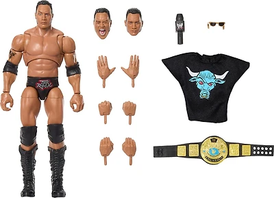 WWE Ultimate Edition Figurine articulée et acc. The Rock