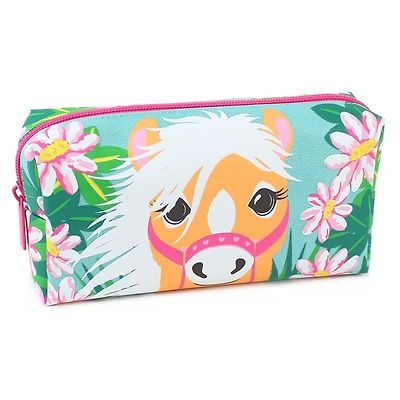 Pen + Gear Trousse à crayons à motif de poney (LxlxH): 7,09x1,97x3,54 po