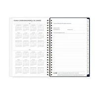 2024 Weekly Monthly Planner, 5x8, Blue Sky, Tana