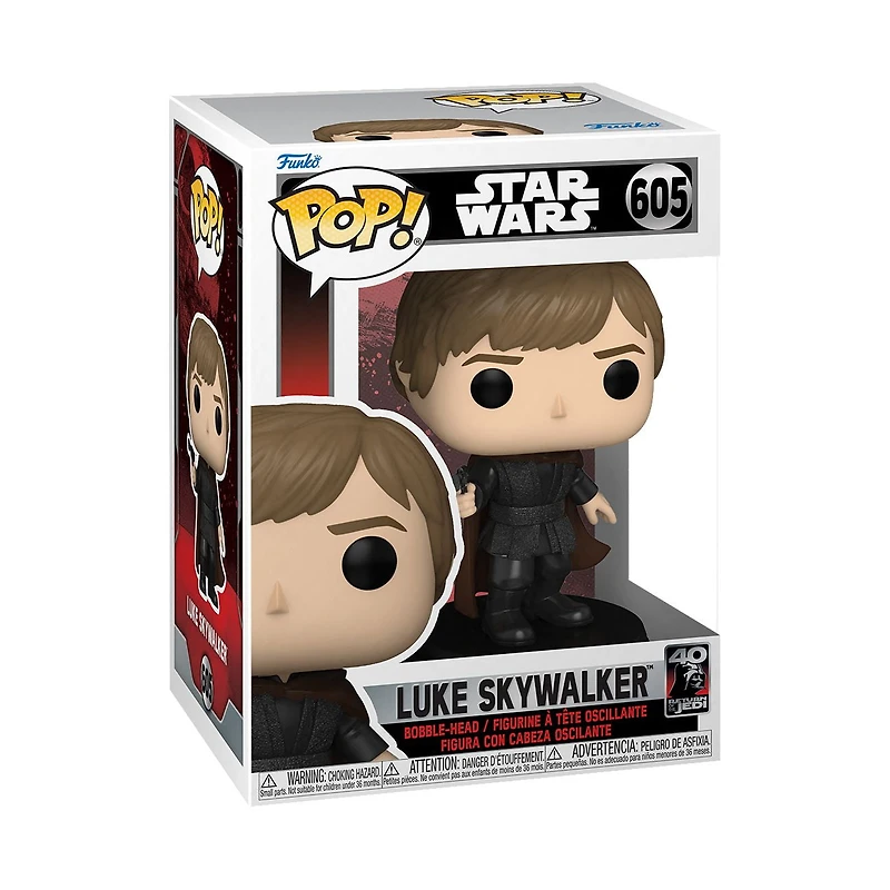 Funko Pop! Star Wars: Return of the Jedi 40E Anniversaire - Luke Skywalker Bobblehead En Vinyle