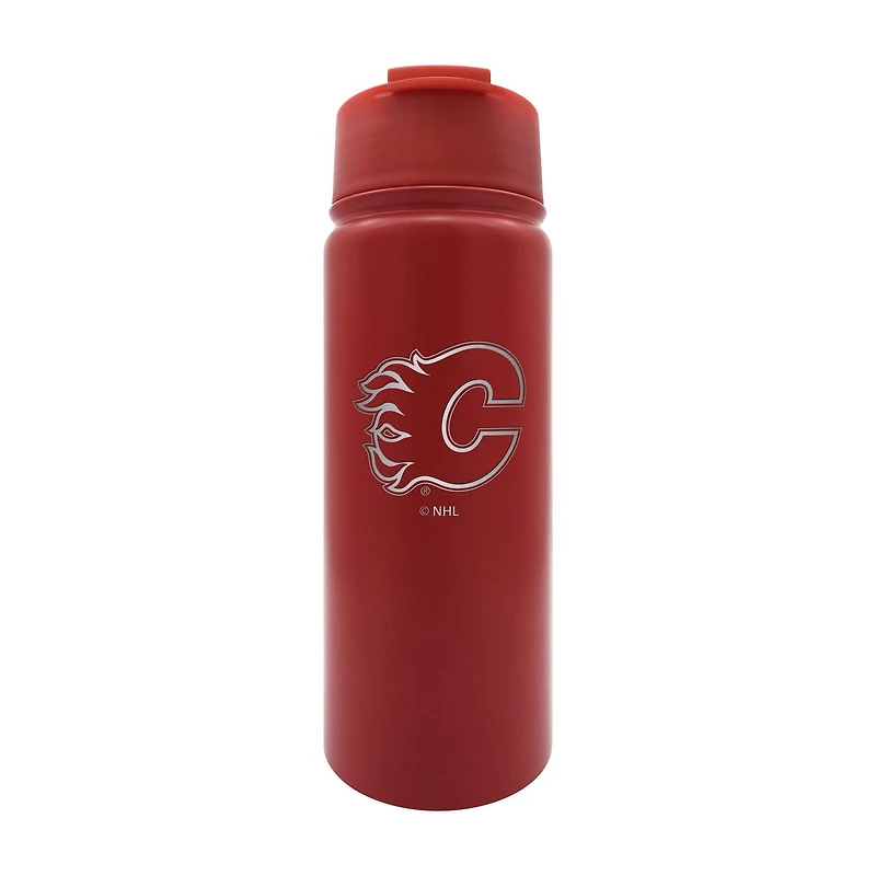 STAINLESS STEEL EXECUTIVE 18OZ BOTTLE NHL CALGARY FLAMES