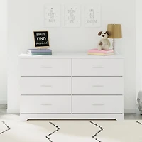 Storkcraft Brookside 6-Drawer Double Dresser