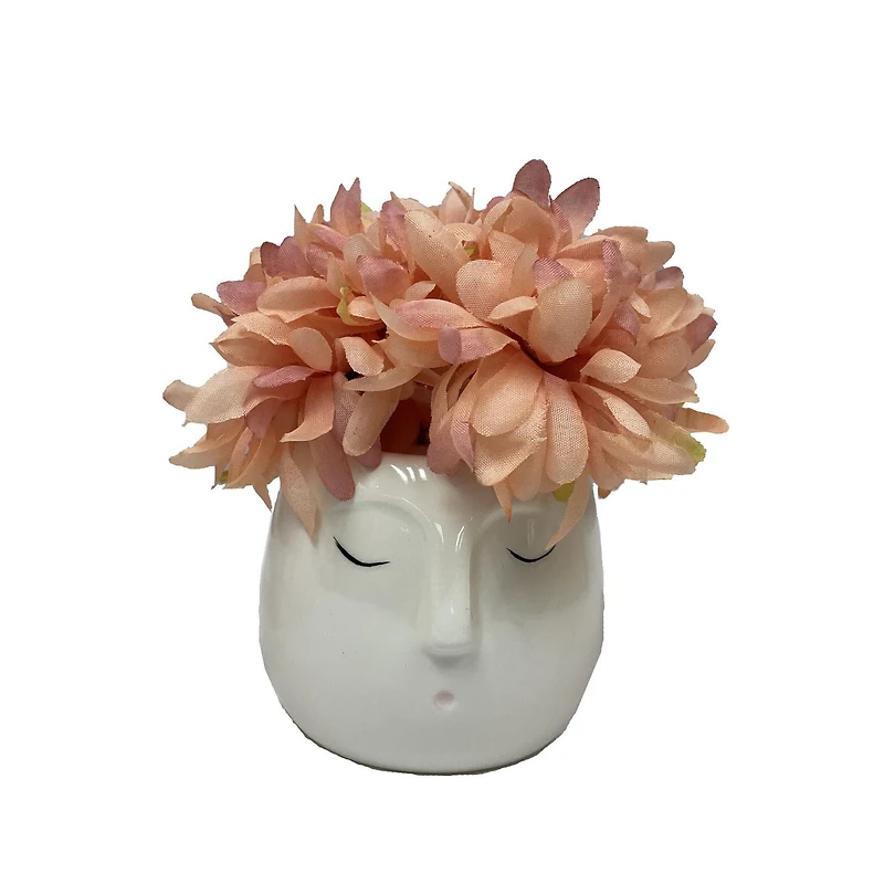Way to celebrate BROWN DAHLIA POT
