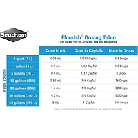 Seachem Flourish Supplément Complet. 8.5 fl oz