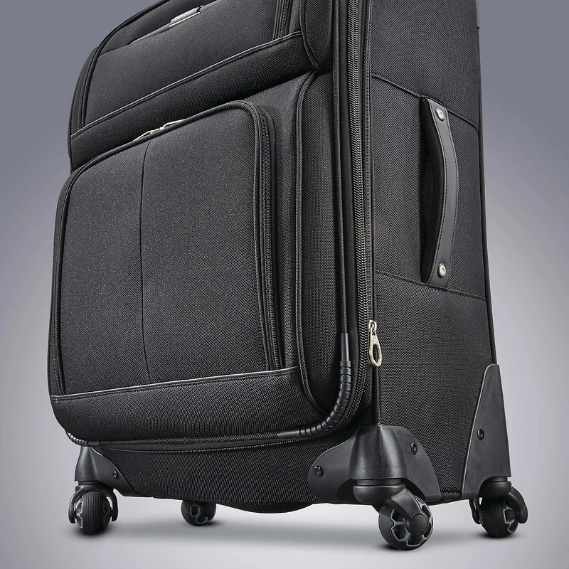 American Tourister Meridian NXT Expandable Large Spinner Luggage, Softside Large Spinner