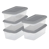 Boîtes Sterilite en gris