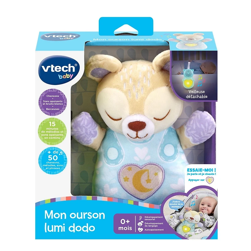 VTech Sleepy Sounds Baby Bear™ - French Version, Birth+