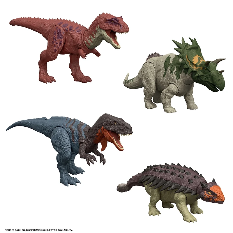 Jurassic World-Figurine articulée Ankylosaurus Rugissement féroce-son