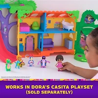 Dora, Coffret Amis fantastiques avec Dora, Babouche, Tico, Véra et le Trio Fiesta, figurines et jouets pour filles et garçons, à partir de 3 ans ENS FIGURINE DORA