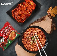 Samyang – Nouilles Buldak au Poulet Épicé (Kimchi) 135g x 5