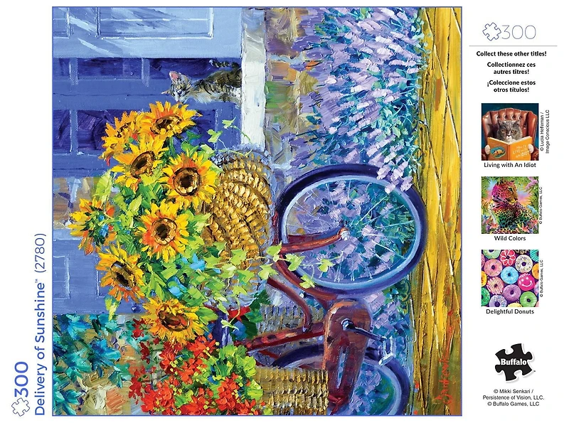Buffalo Games - Art of Play - Delivery of Sunshine - 300 Piece Jigsaw Puzzle