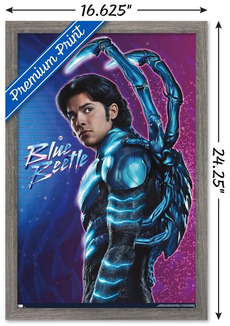 DC Comics Movie Blue Beetle - Jaime Reyes Wall Poster, 22.375" x 34"