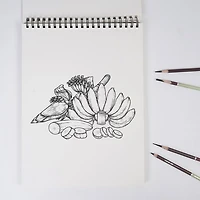 Carnet de croquis North Shore 11" x 14" Carnet à spirale 11" x 14"