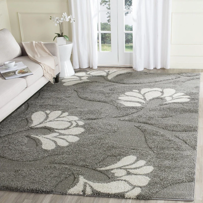 SAFAVIEH Florida Teodor Tapis Florales Shag