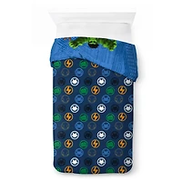 Spidey & his Amazing Friends Kids 2-Piece Twin/Full Reversible Comforter and Pillowcase Set, Twin/Full, Reversible