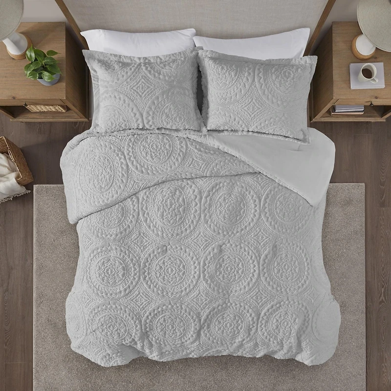 Home Essence Alivia Plush Comforter Mini Set