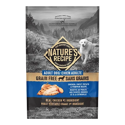Natures Recipe 5.4KG Grain Free Adult Dog Food