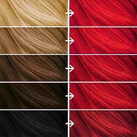Bleach London Vivid Red Permanent Kit, Vegan permanent hair dye