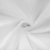 Loft Living Rhythm Lined Grommet Single Curtain Panel Semi-sheer 54" x 84" in White