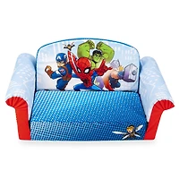 Mobilier Marshmallow - Canapé dépliable 2-en-1 pour enfants, Marvel Super Hero Adventures, par Spin Master