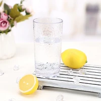 Hometrends Gobelet Acrylique Clair Martelée 477mL