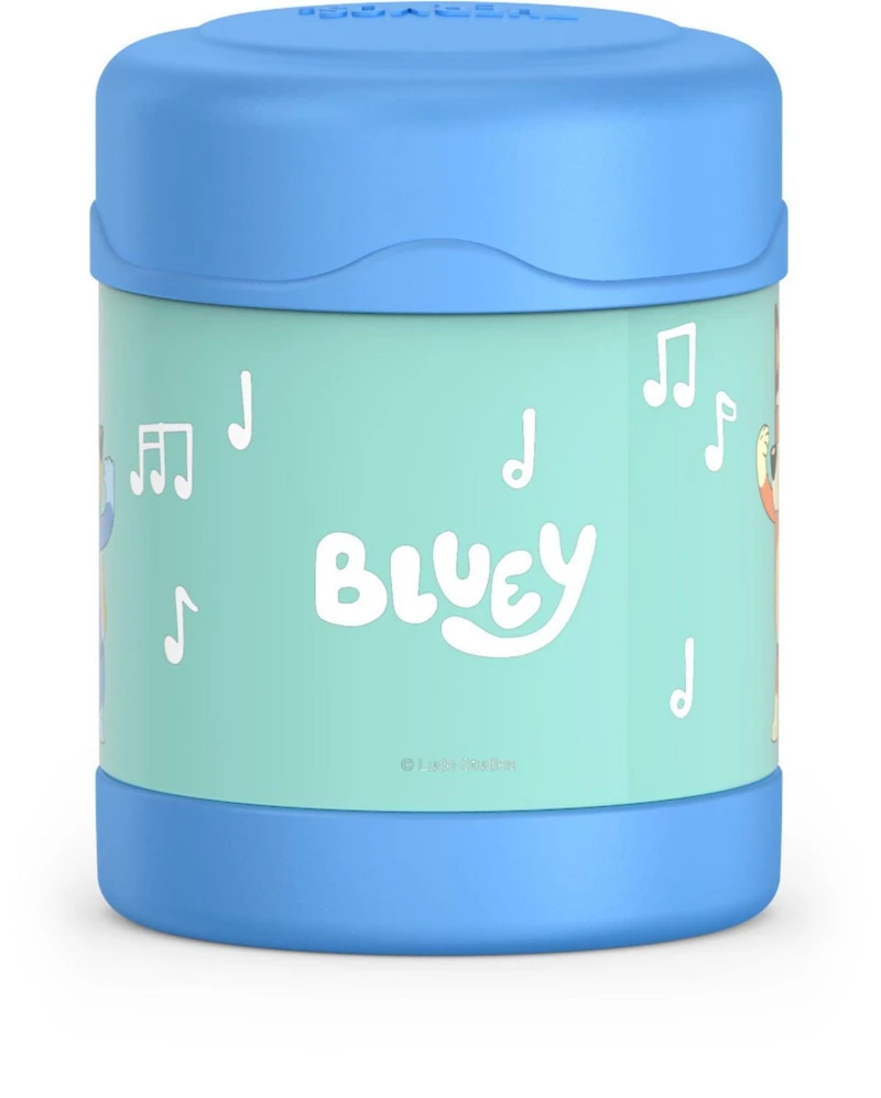 Thermos Funtainer Vacuum Insulated Stainless Steel 10 Oz Food Jar, Bluey
