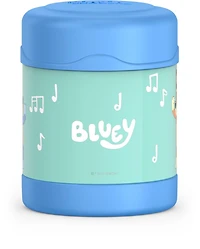 Thermos Funtainer Vacuum Insulated Stainless Steel 10 Oz Food Jar, Bluey