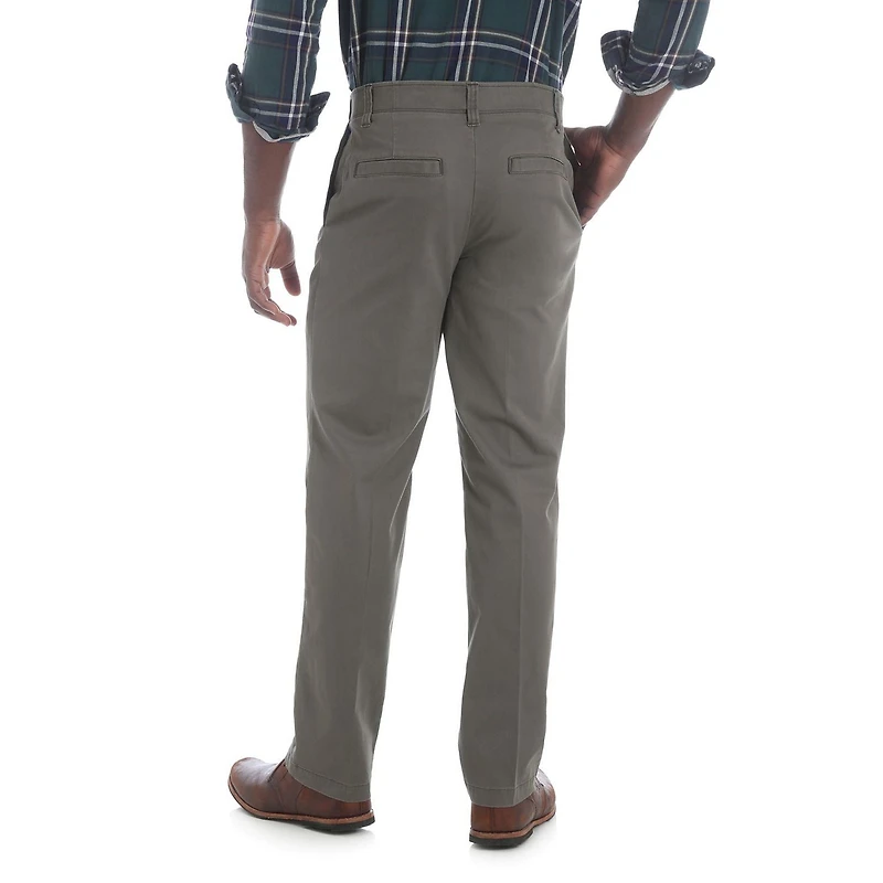 Wrangler Men's Performance Twill Pant, Straight fit