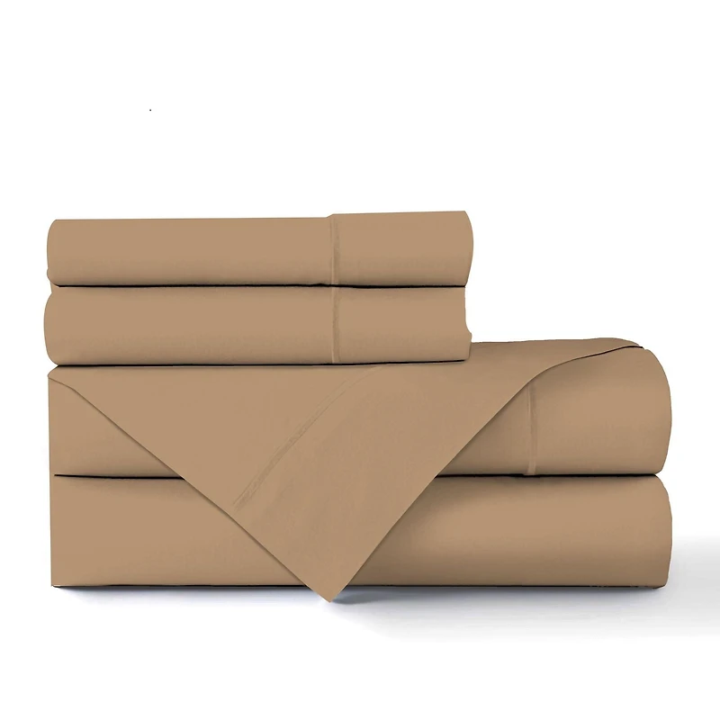 Johnson Home 400 TC Bed Sheet Set - 100% Cotton Sheets